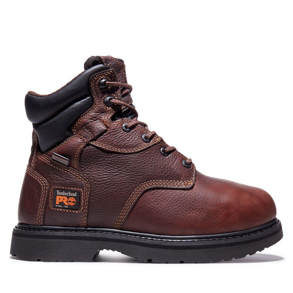 Bocanci De Muncă Timberland Barbati Visinii - Pro® Flexshield Met Guard 6" Steel Toe - Romania - GFO